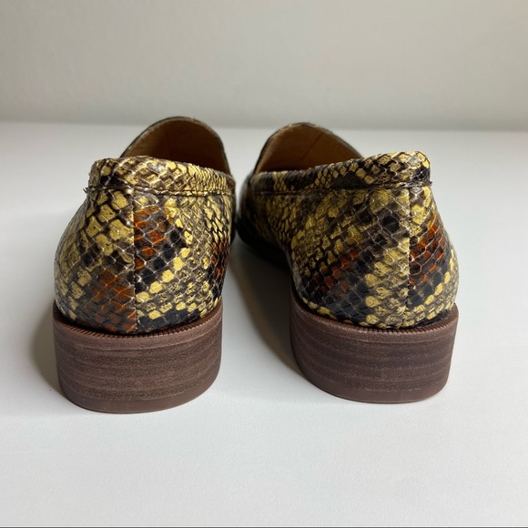 Madewell Frances Loafer in Snake Embossed Leather - Picture 7 of 7